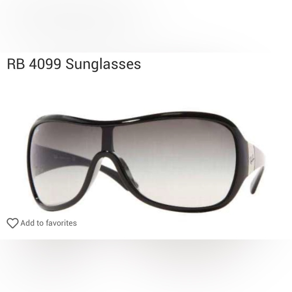 Ray-Ban Black Gradient Sunglasses